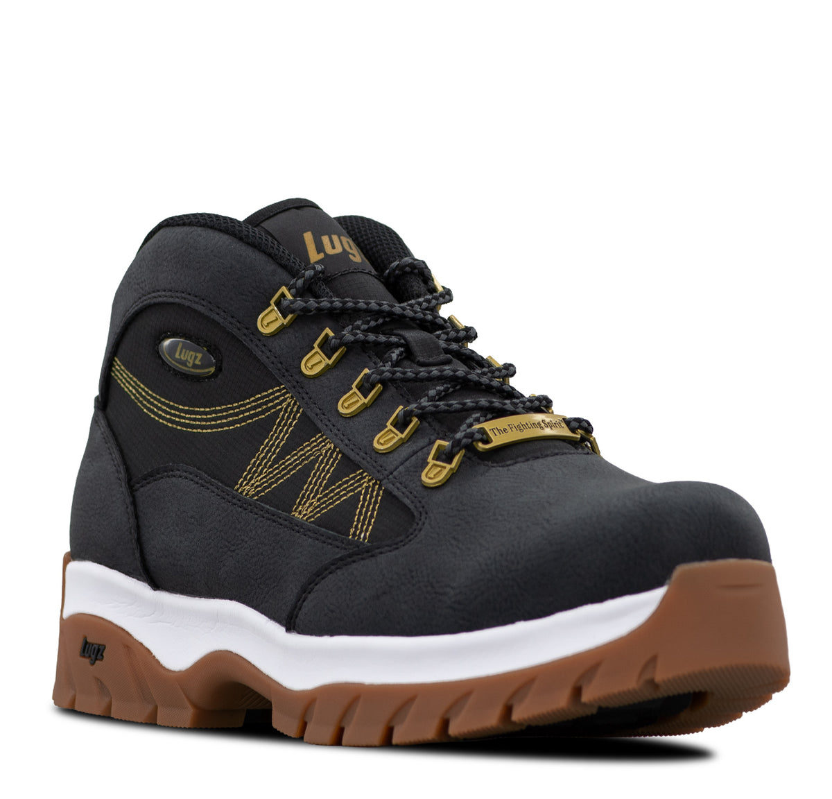 BLACK /GOLD/WHITE/GUM|Angle