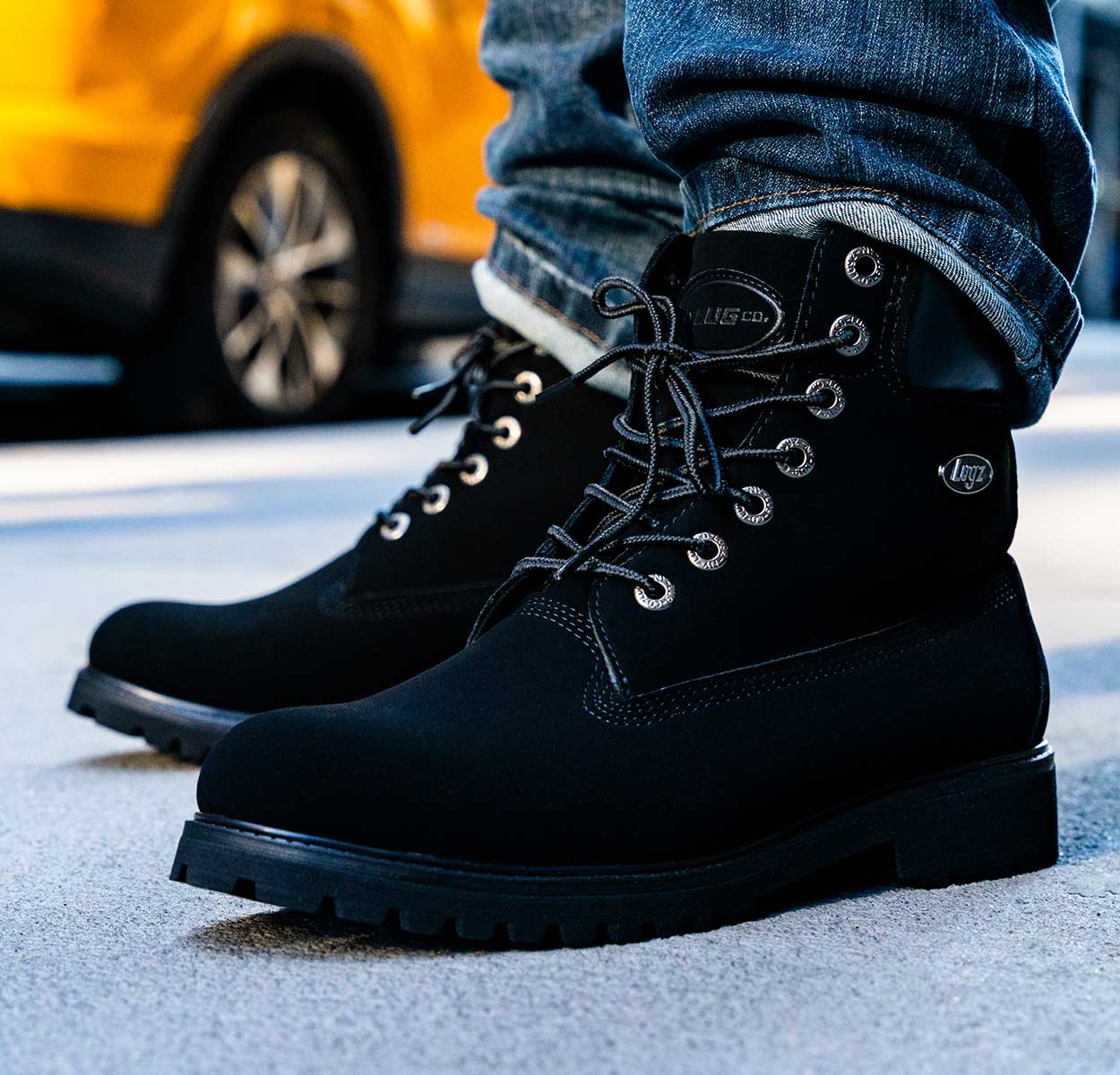 Mens Convoy Fleece Boot Lifestyle Black