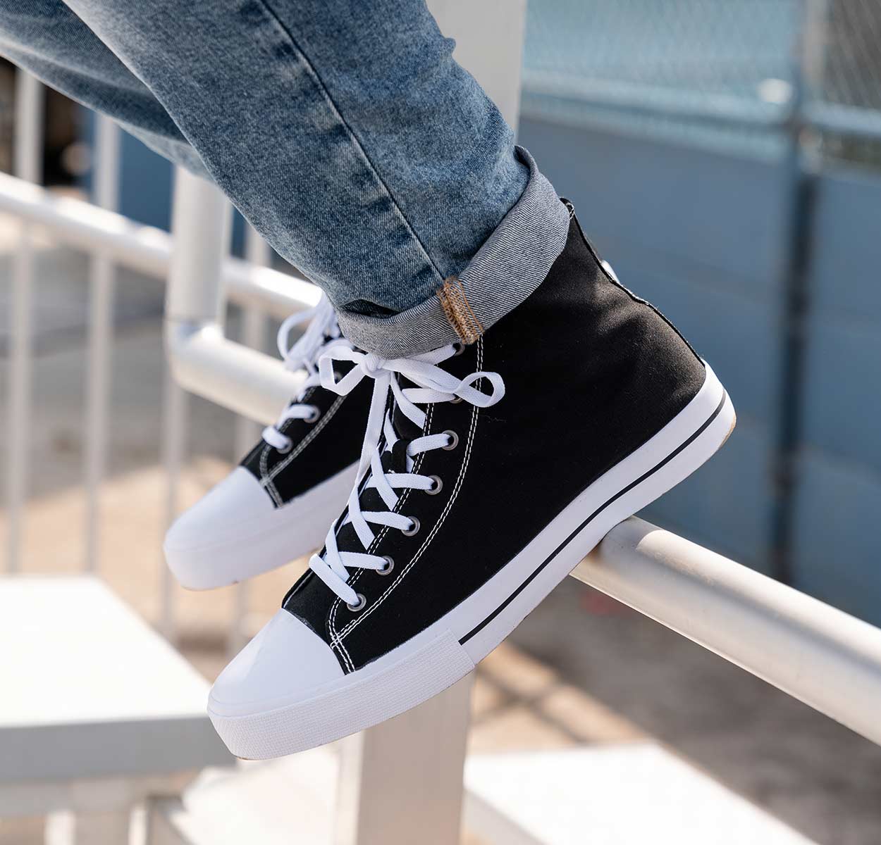 Mens Stagger Hi Black 2