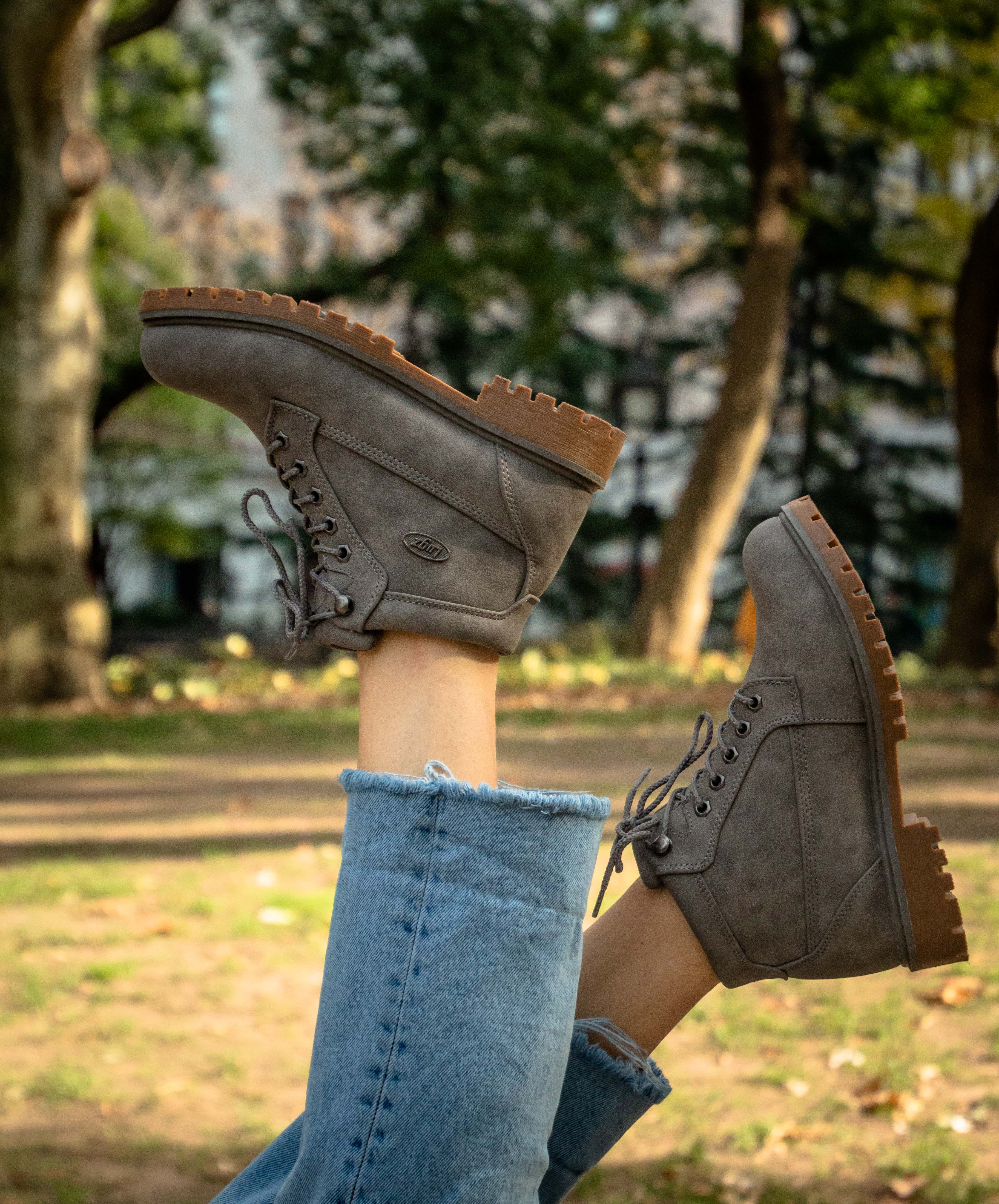 LUGZ スエードブーツ Lugz Men's Axel Oxford Boot Synthetic Oxford Boot - Walmart.com